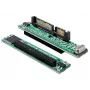 adapter złącza złącza DeLOCK 61987 SATA 22p IDE 44p Czarny Zielony