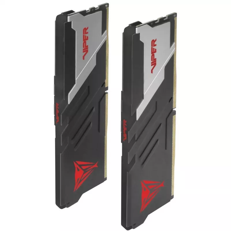 DIMM 16 GB DDR5-5600 (2x 8 GB) Dual-Kit, Arbeitsspeicher schwarz/weiß, PVV516G560C40K, Viper Venom, INTEL XMP