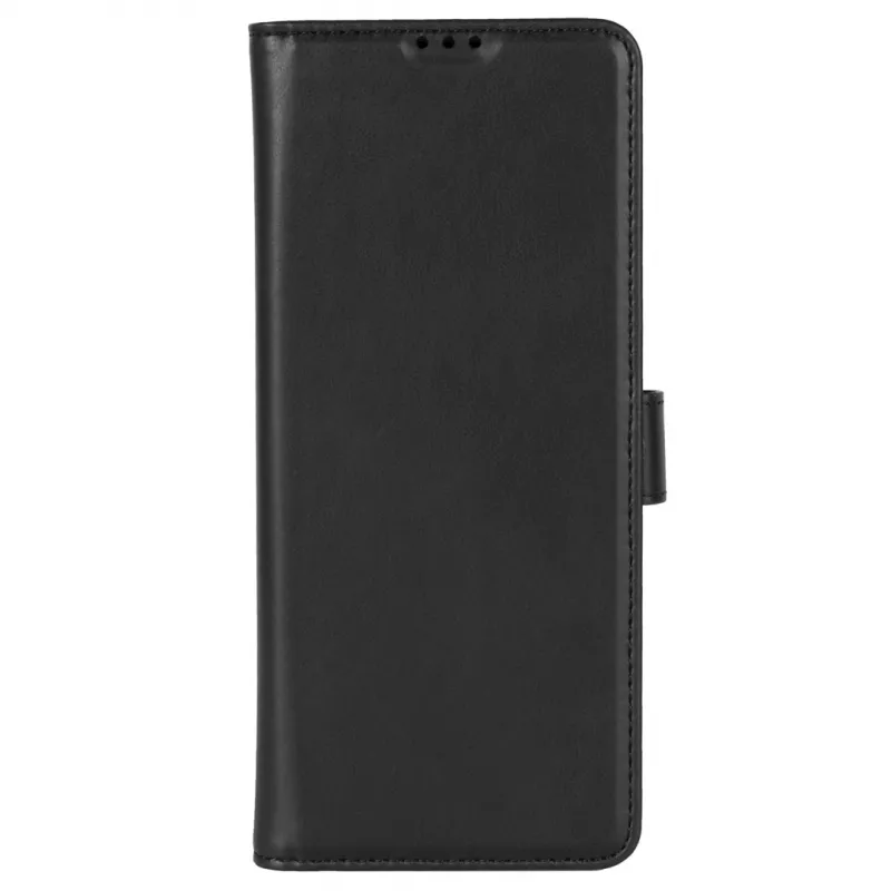 Etui portfel Krusell do Apple iPhone 12 Pro Max — czarne, etui typu folio z kieszenią na karty