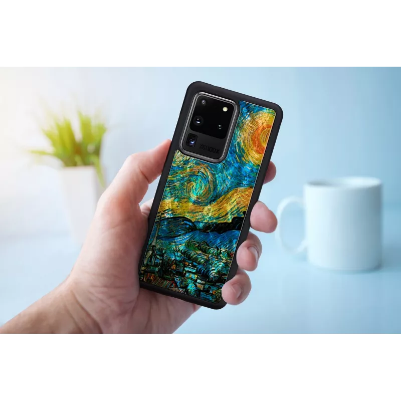 Etui ochronne na smartfona iKins do Samsung Galaxy S20 Ultra — czarne gwieździste niebo