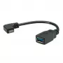 ROLINE 11.02.9031 Kabel USB 0,15 m USB 3.2 Gen 1 (3.1 Gen 1) USB A USB C Czarny (11.02.9031)
