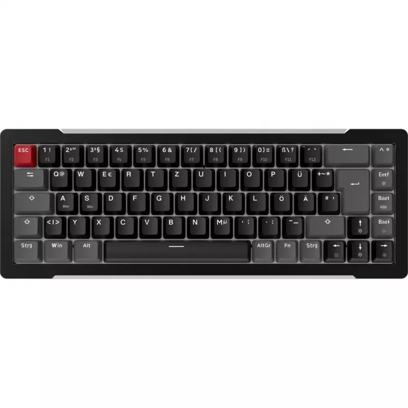 MGA-68, Gaming Keyboard czarny, układ DE, Hejin Magnetic Yellow