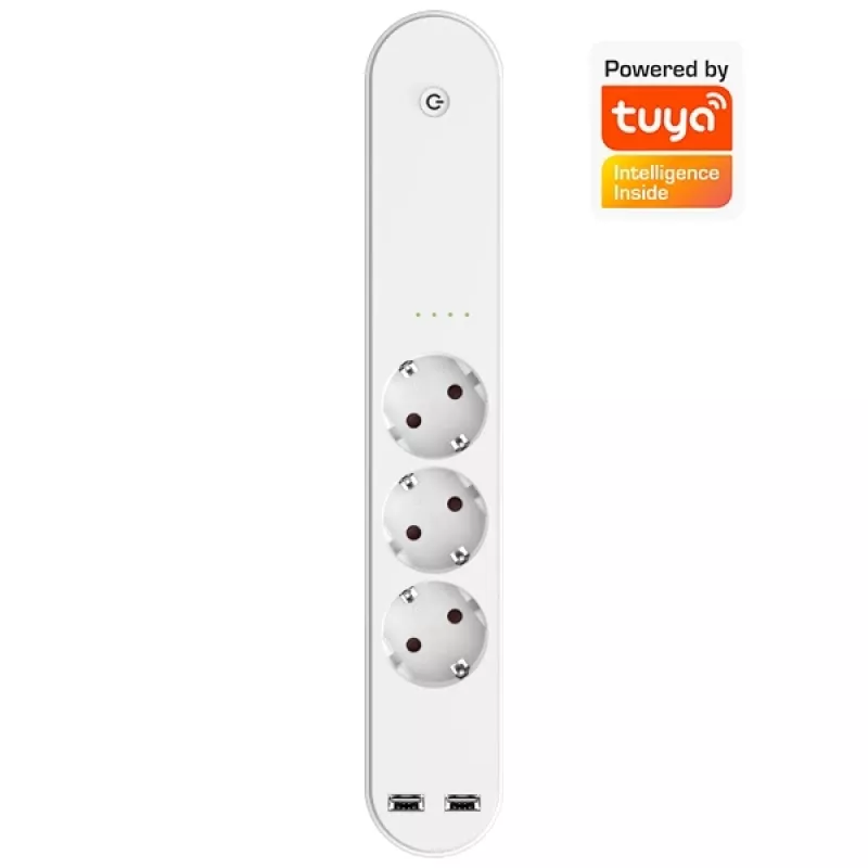 Listwa zasilająca Smart Denver SHP-310U 3 gniazda AC Typ F 3680 W