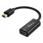 Konwerter Mini DisplayPort na HDMI MediaRange MRCS236, 10 Gb/s, 20 cm, czarny
