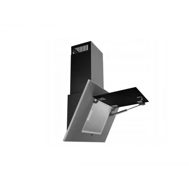 Okap AKPO WK-4 Czarny 2.0 60 SZARY/SZARE SZKŁO T300 Liniowy LED/Sterownik