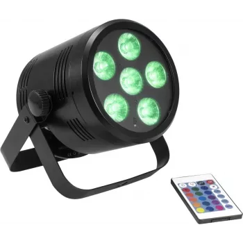 LED Par Light EUROLITE AKKU PAR 6 QCL zasilany bateriami RGBW