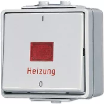 Jung 602 HW Przełącznik elektryczny 2P Biały (602HW)