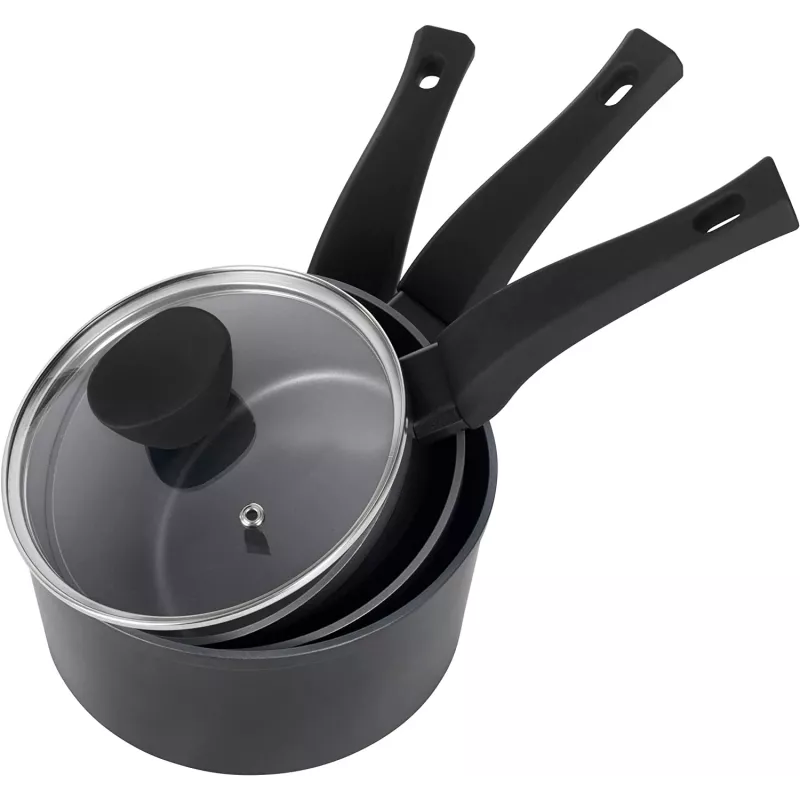 Zestaw garnków Russell Hobbs RH01706EU, 3 sztuki, wykończenie perłowe