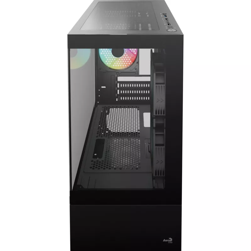 Obudowa komputerowa Micro/Mini-ITX AEROCOOL Geh Viewport Mini-G-BK-v4 ARGB czarna
