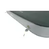 Podwójny materac powietrzny Outwell 400152 — 1380×2070×120 mm, poliester, zielony/szary