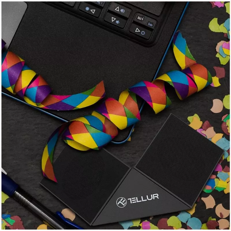 Przenośny głośnik Tellur Bluetooth Speaker Nyx Czarny
