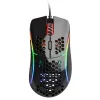 Glorious Model D mysz gamingowa - czarna, błyszcząca + Podkładka pod mysz - XL