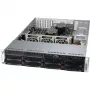 Supermicro SC825 BTQC-R1K23LPB - montaż w szafie rack - 2U - ulepszona, rozszerzona płyta ATX - SATA/SAS - hot-swap 1200 W - czarny