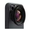 Obiektyw fotograficzny ShiftCam LU-WD-016-23-EF szerokokątny 16 mm czarny i złoty