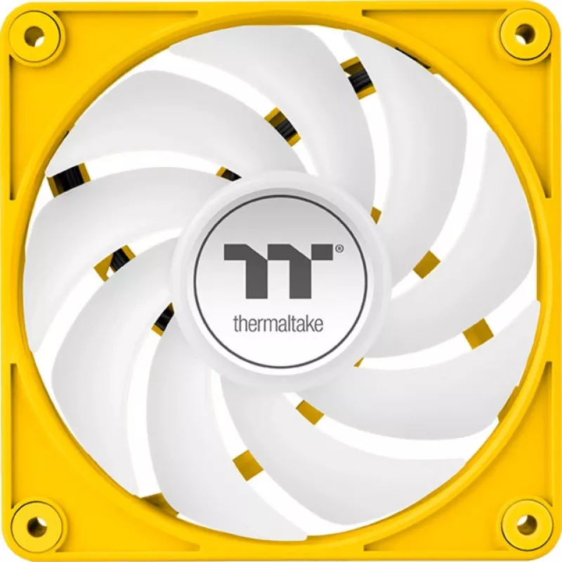 Thermaltake CT140 EX ARGB 140mm Żółte Wentylatory Obudowy 3-Pack