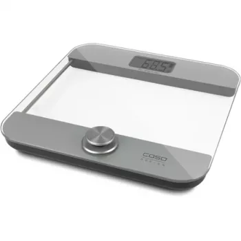 Elektroniczna waga osobista Caso Body Energy Ecostyle 03416 — maks. 180 kg, dokładność 100 g, biało-szara