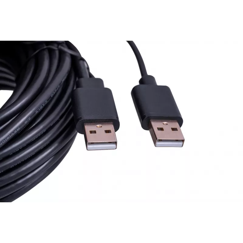 UNITEK Y-278 kabel USB USB 2.0 10 m 2 x USB A USB A Czarny