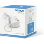 Nebulizator stołowy Omron C101 Essential — nebulizator siateczkowy, 0,35 ml/min, wielkość cząsteczek 2,6 µm, AC 230V 50Hz, maski dla dorosłych i dzieci