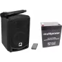 OMNITRONIC Zestaw WAMS-65BT + Bateria (20000329)