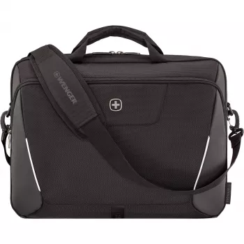 Aktówka na laptopa Wenger XE Brief 17 — mieści laptopy 17-calowe, kieszeń na tablet, czarna