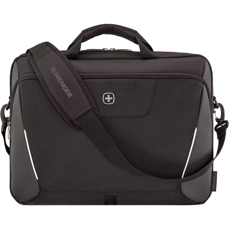 Aktówka na laptopa Wenger XE Brief 17 — mieści laptopy 17-calowe, kieszeń na tablet, czarna