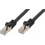 Kabel sieciowy S/CONN Kat. 7 S/FTP 30 m czarny