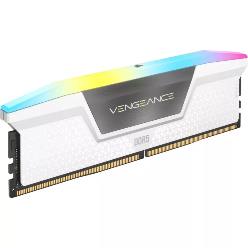 DIMM 64 GB DDR5-6000 2x 32 GB dual kit white CMH64GX5M2B6000C30W Vengeance RGB INTEL XMP