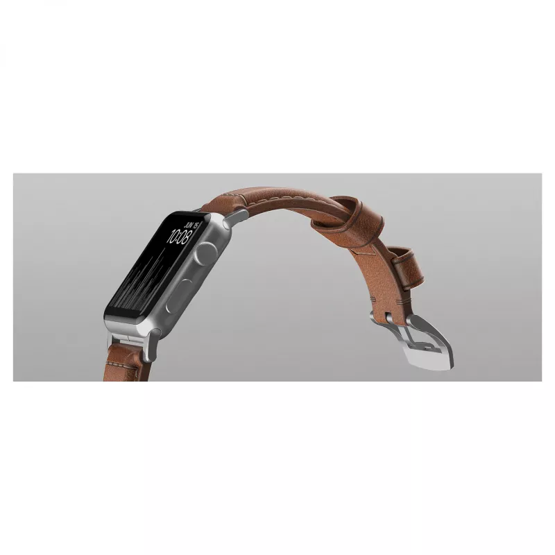Nomad NM1A4RST00 - Pasek - Smartwatch - brązowy - Apple - Apple Watch Sport - Apple Watch - Apple Watch Edition - skóra