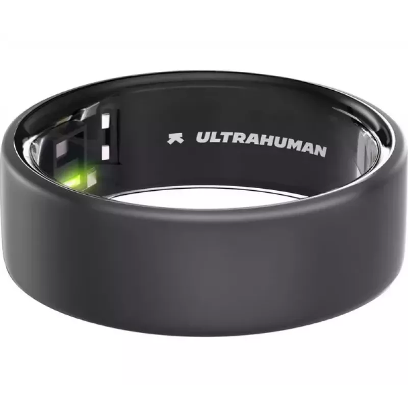 Ultrahuman | Ring Air | Szary Matowy | Rozmiar 10 | Inteligentny Pierścień