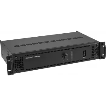 Wzmacniacz mocy Omnitronic PAA-240 240W 100V — wzmacniacz nagłośnieniowy/liniowy