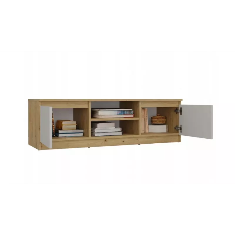 MALWA 120 szafka TV, dąb artisan/kaszmir