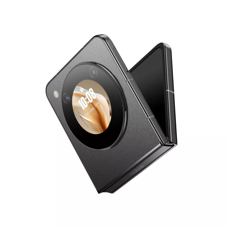 Smartfon NUBIA Flip zestaw (Złoty) z etui, słuchawkami i chłodzeniem