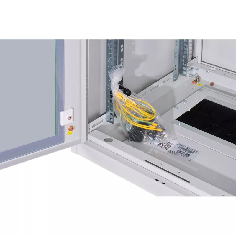 DIGITUS Professional Unique DN-19 22U-6/6-1 - Schrank - Hellgrau, RAL 7035 - 22U - 48,3 cm (19) (DN-19 22U-6/6-1)
