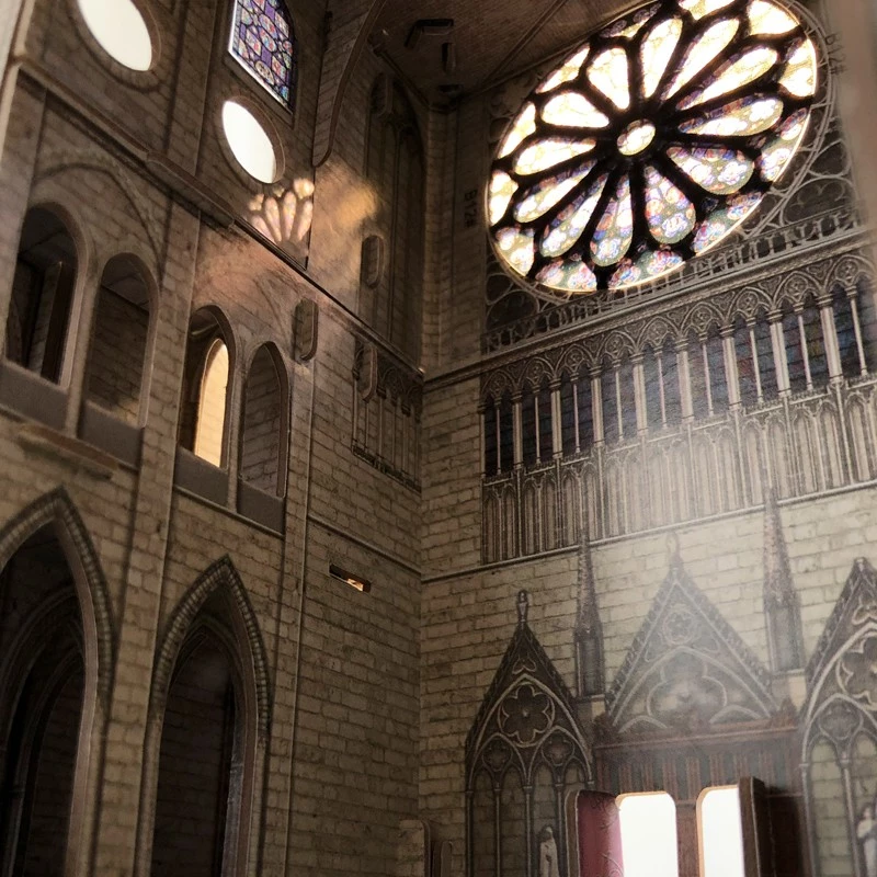 Puzzle 3D CubicFun Notre Dame, 293 elementy, model katedry w skali