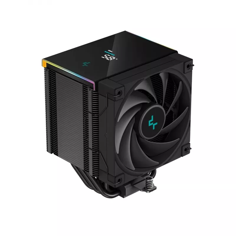 Chłodzenie powietrzne DeepCool AK500 Digital 12 cm Czarne 2.19 mmH2O