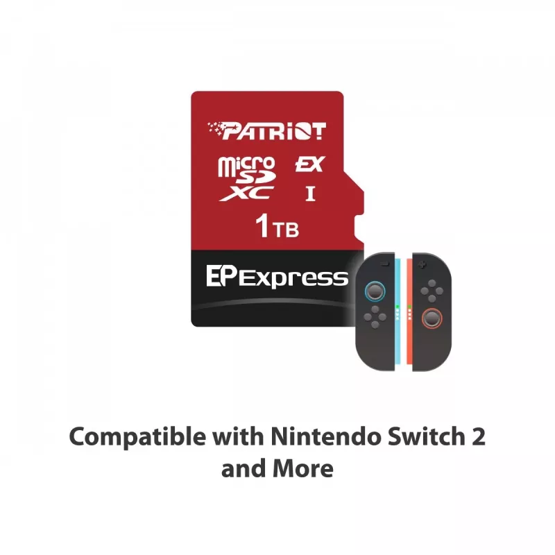 Karta microSDXC Patriot 1TB Express 800/600MB/s PEF1TEPEXMCX