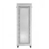 Szafa rack 19 cali LANBERG FF01-8047-23SL 47U 800x1200 mm szara drzwi perforowane