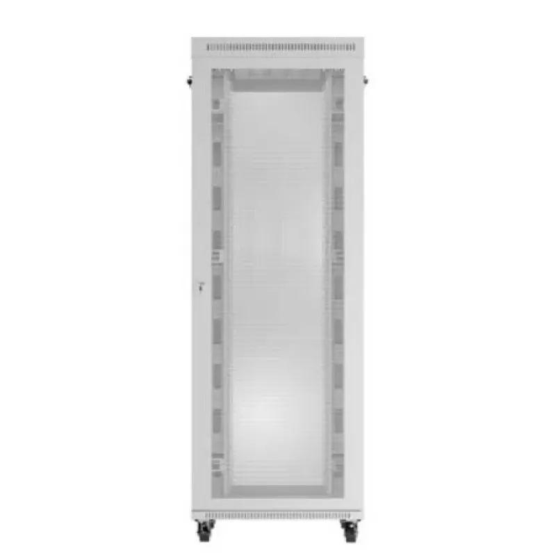 Szafa rack 19 cali LANBERG FF01-8047-23SL 47U 800x1200 mm szara drzwi perforowane