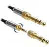 Kabel audio 3,5 mm DeLOCK 85780 1 m czarno-szary