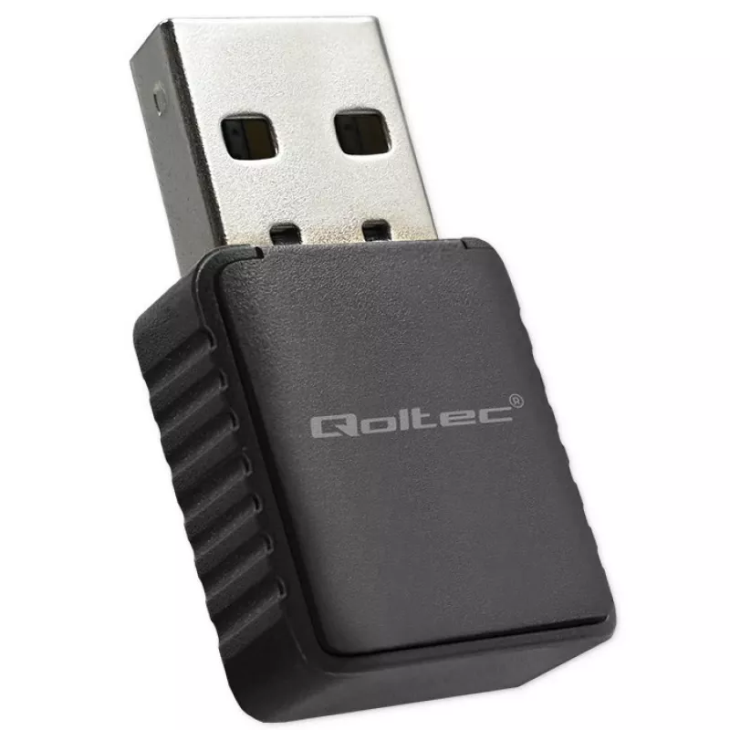 Bezprzewodowy adapter USB QOLTEC 56988 Dual Band 1300Mbps USB 3.0