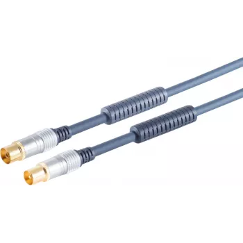 Współosiowy kabel antenowy ShiverPeaks 80208-15MHQ 15 m ze złączem i filtrem