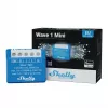 Inteligentny przekaźnik Shelly Qubino Wave 1 Mini bezprzewodowy 110–240V, 8A AC / 5A DC, 868,4 MHz, do użytku wewnętrznego, niebieski