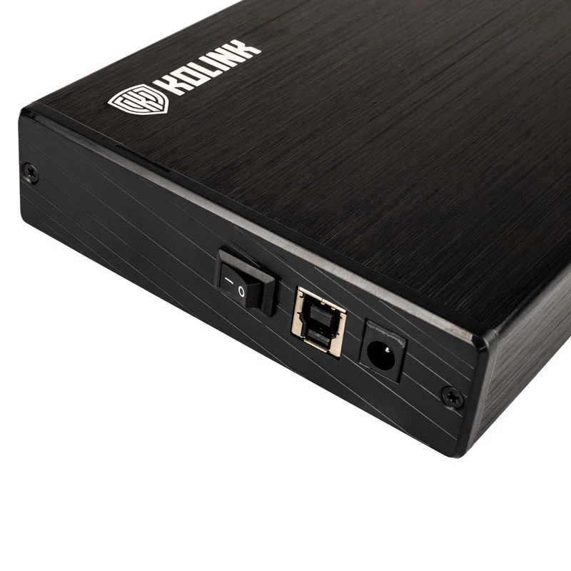 Zewnętrzna obudowa HDD 3.5 cala Kolink HDSU3U3 USB 3.0 — czarna