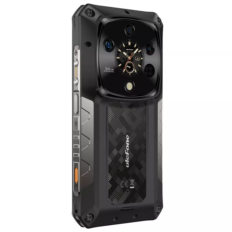 Wzmocniony smartfon UleFone Armor 28 Ultra 5G — 16 GB RAM, 1 TB pamięci, czarny