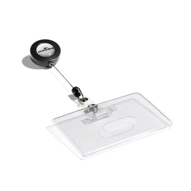 Durable 8016 Landscape Holder Transparent 10 pcs