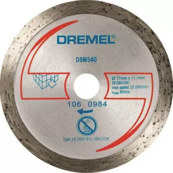 Tarcza tnąca Dremel DSM540 77 mm, diamentowa, do cięcia na sucho twardych materiałów