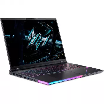 Laptop Acer Predator PH18-73-98E0 — Intel Core Ultra 9 275HX, 18 cali WQXGA (2560×1600), 128 GB DDR5, 2 TB SSD, NVIDIA GeForce RTX 5080, Windows 11 Pro, Czarny