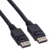 Kabel połączeniowy Value DisplayPort, wtyk DisplayPort, wtyk DisplayPort 1,50 m czarny 11.99.5767, ekranowany