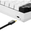 Klawiatura Sharkoon SGK50 S4 Gaming USB QWERTZ German biała podświetlenie RGB LED