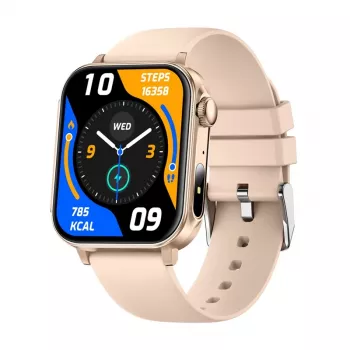 Smartwatch Colmi P80 (złoty) — Złote wykończenie Colmi P80